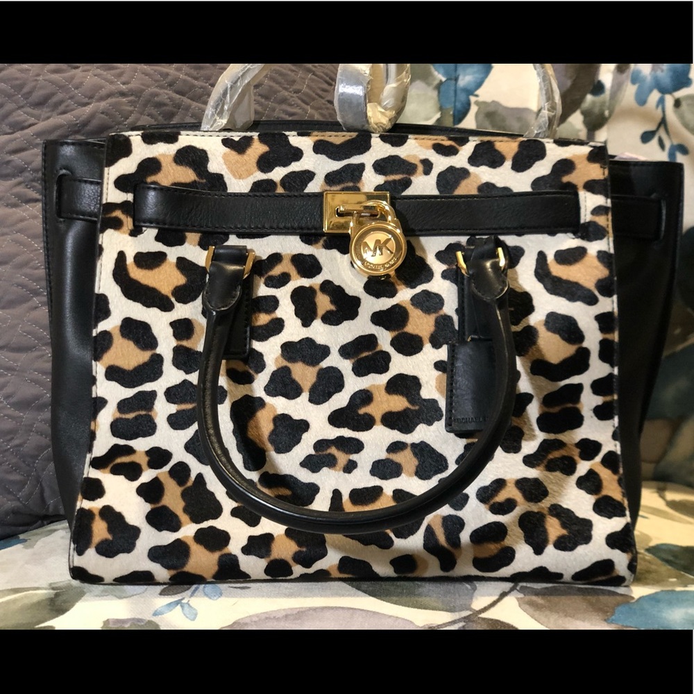 Michael Kors Purse-Leopard print